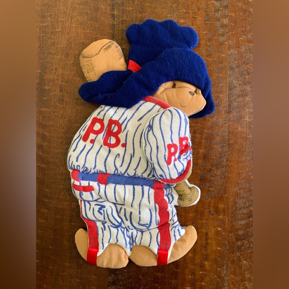 VTG Infantino Eden Toys Paddington Bear 🐻 2pc Sports ⚽️ ⚾️ Theme Wall Decor - Picture 6 of 10